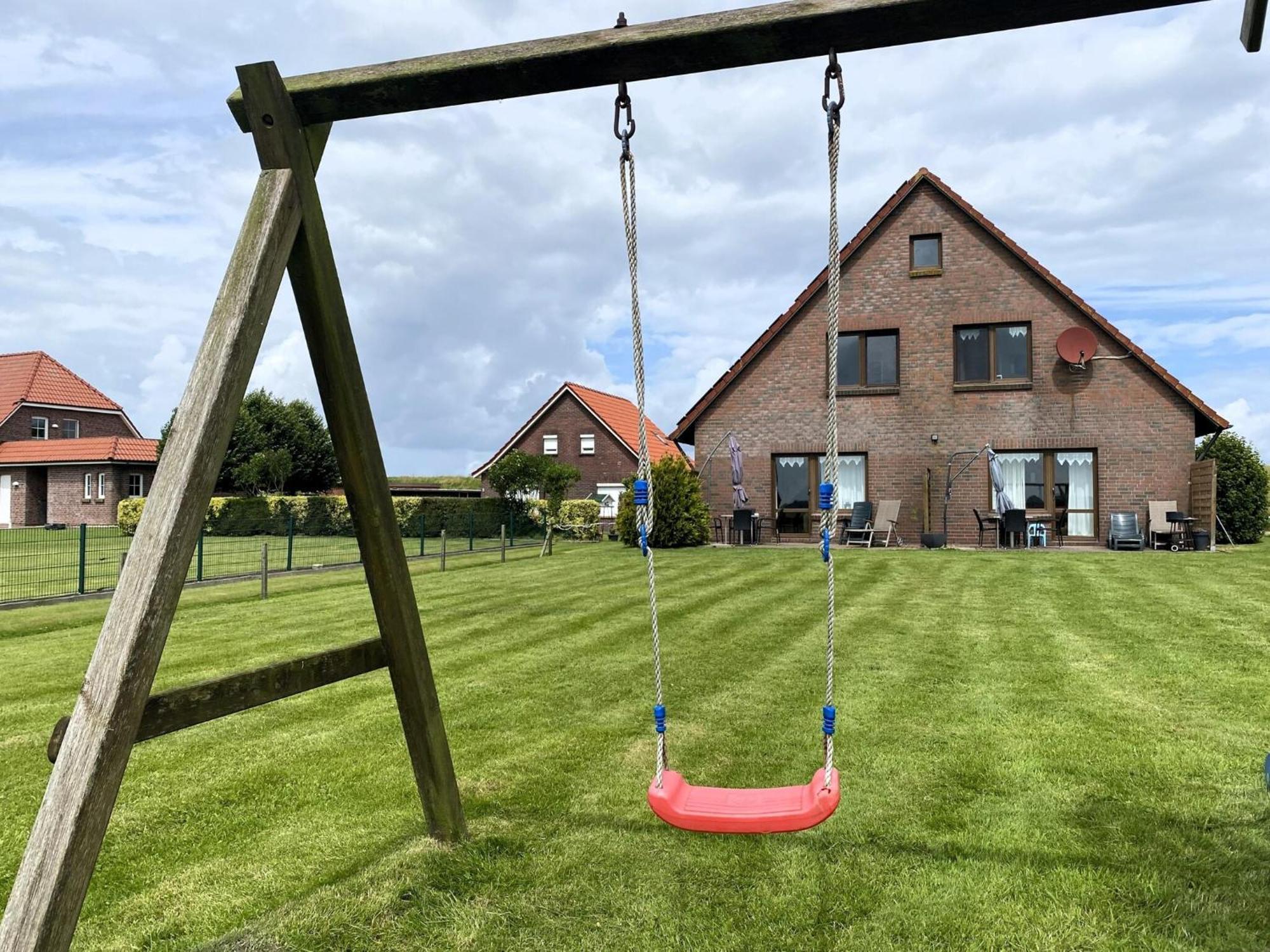 Spacious Apartments With Private Terrace Near The North Sea Dike Neßmersiel Kültér fotó