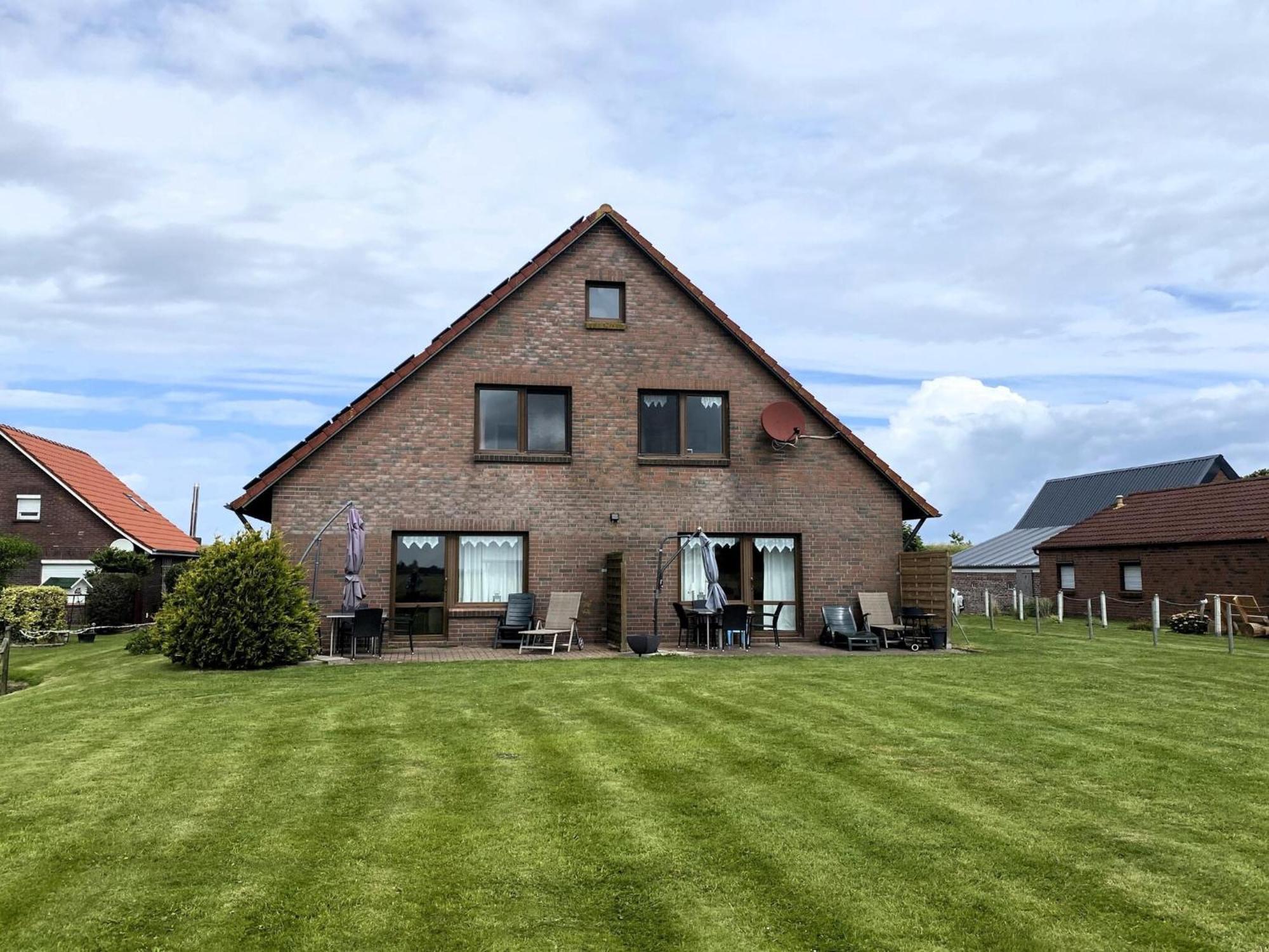 Spacious Apartments With Private Terrace Near The North Sea Dike Neßmersiel Kültér fotó